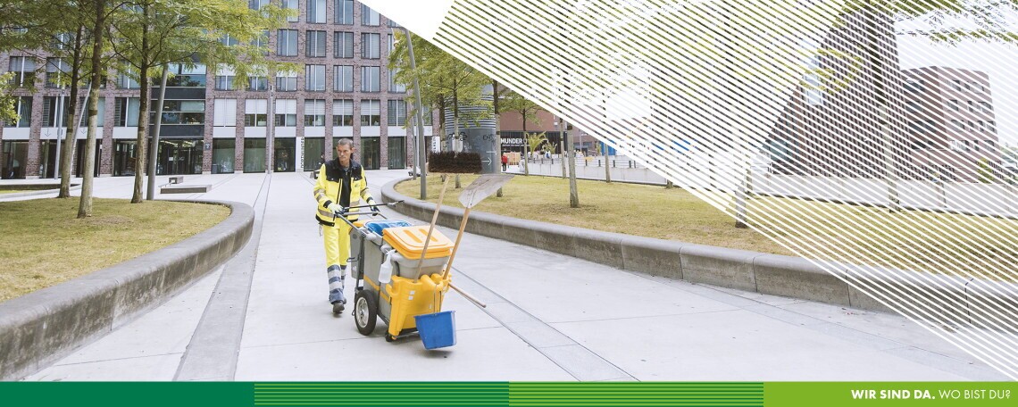 Mitarbeiter Stadtbildpflege & Parkreinigung (w/m/d) – Teilzeit (27 Std./Woche, befristet), 1. Bild